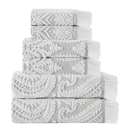 Birch Lane™ Devon 6 Piece Turkish Cotton Towel Set | Wayfair North America