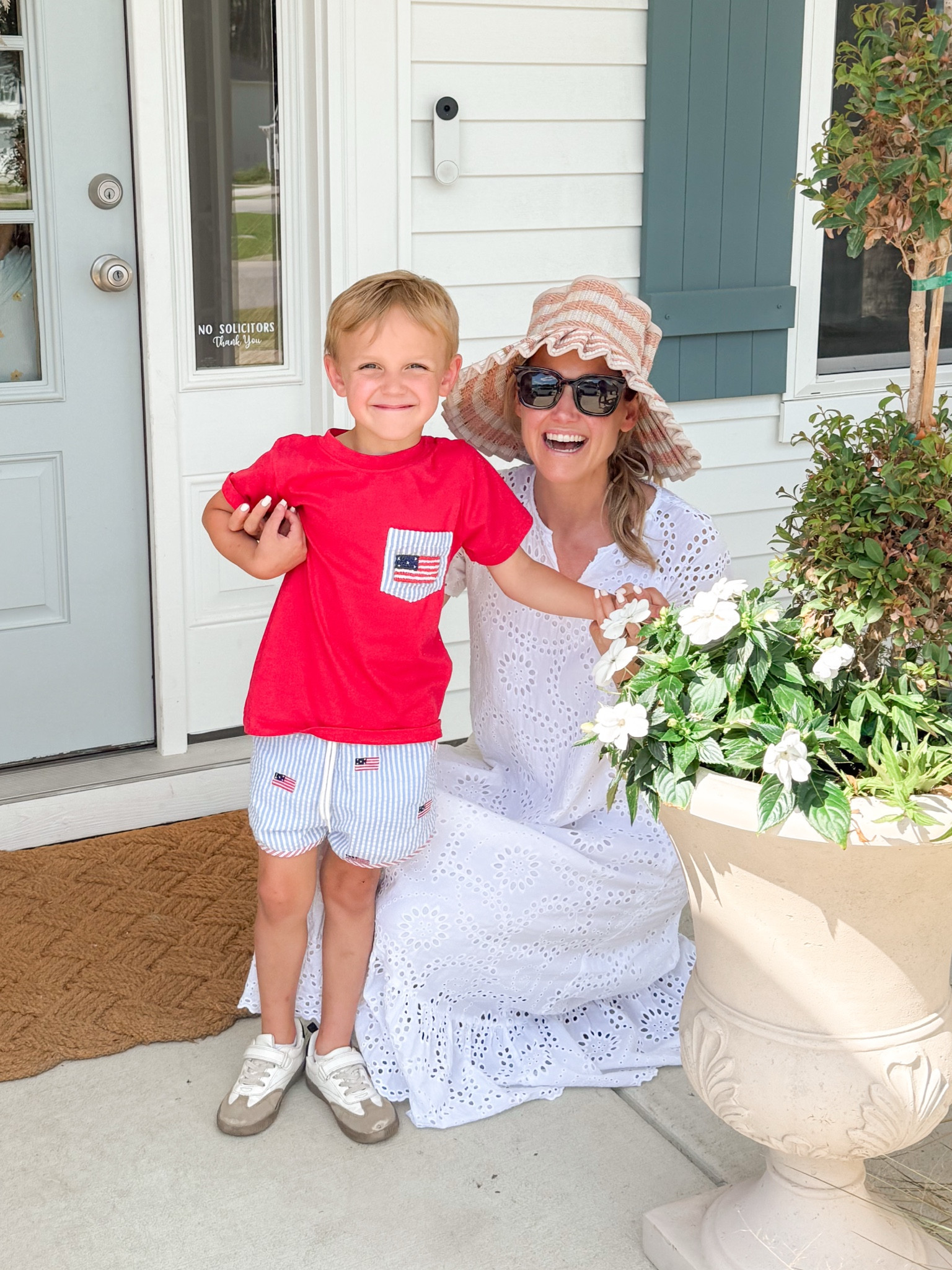 Love Danny’s new outfit for summer  ~ 🇺🇸 from @thesmockedflamingo. Their pieces are sweet, classic, and so well made. They have the cutest sets and such great quality! #thesmockedflamingo 

#LTKKids #LTKFamily