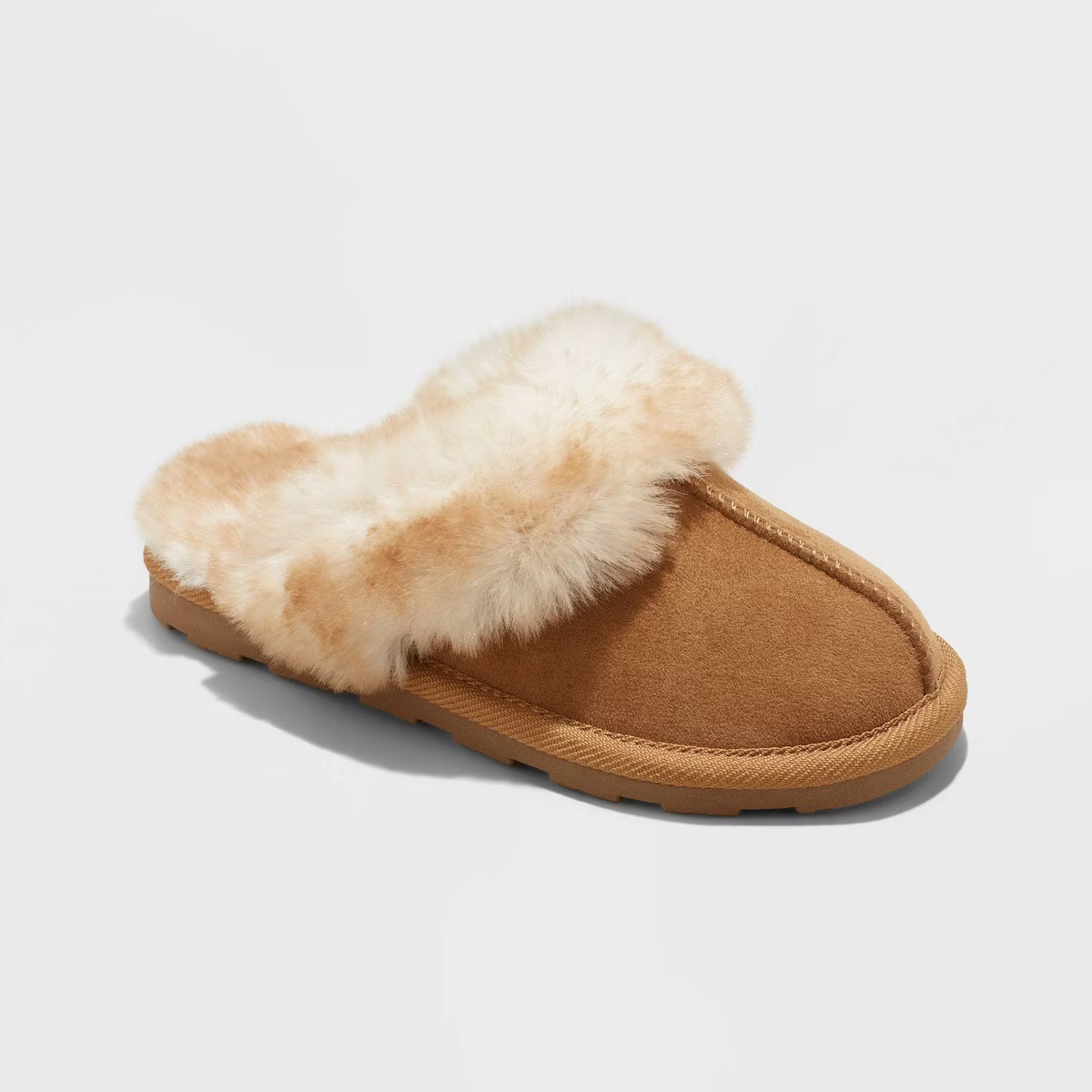Girls' Carmen Scuff Slippers - Cat & Jack™ Brown | Target