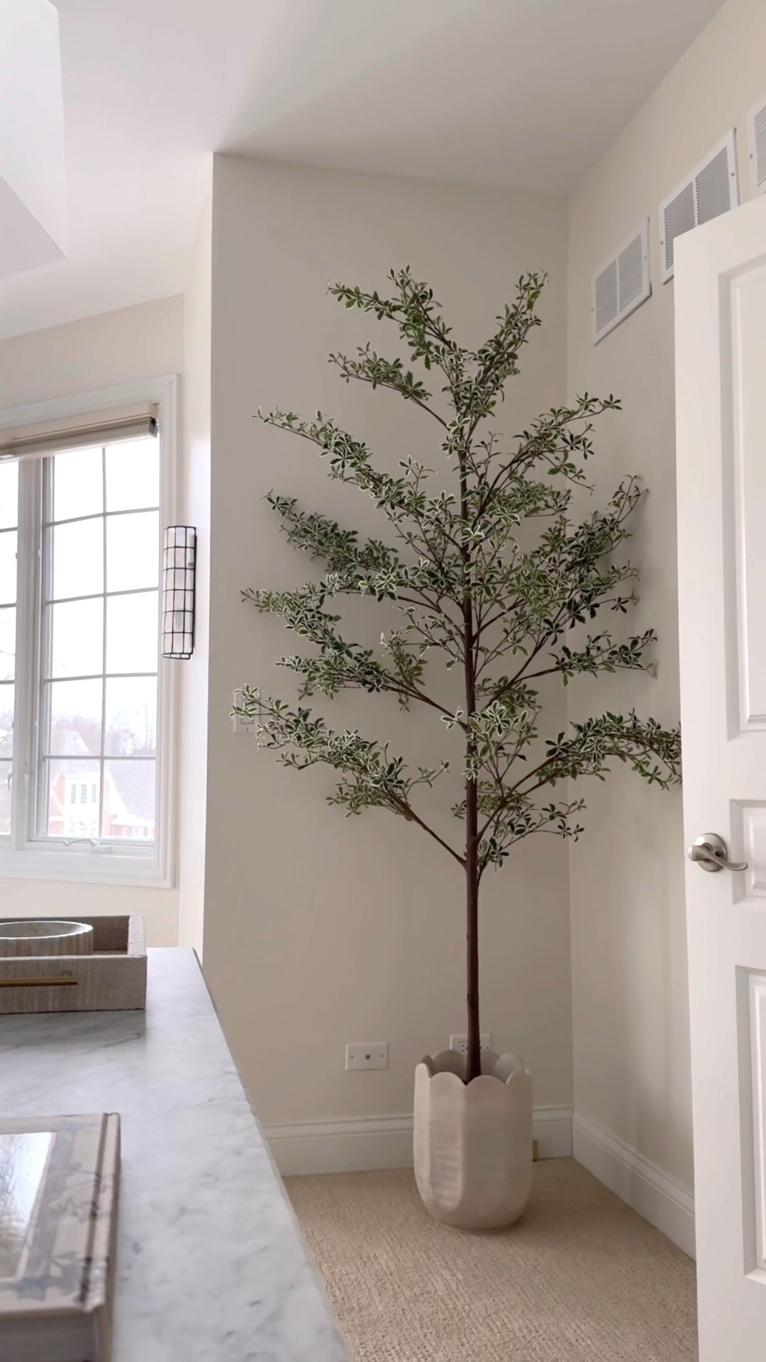 Absolutely obsessed with this tree!! So so beautiful and realistic looking, also great height!

Target find, Target does it again, for the home, bedroom decor, bedroom find 

#LTKdayinmylife #LTKHome