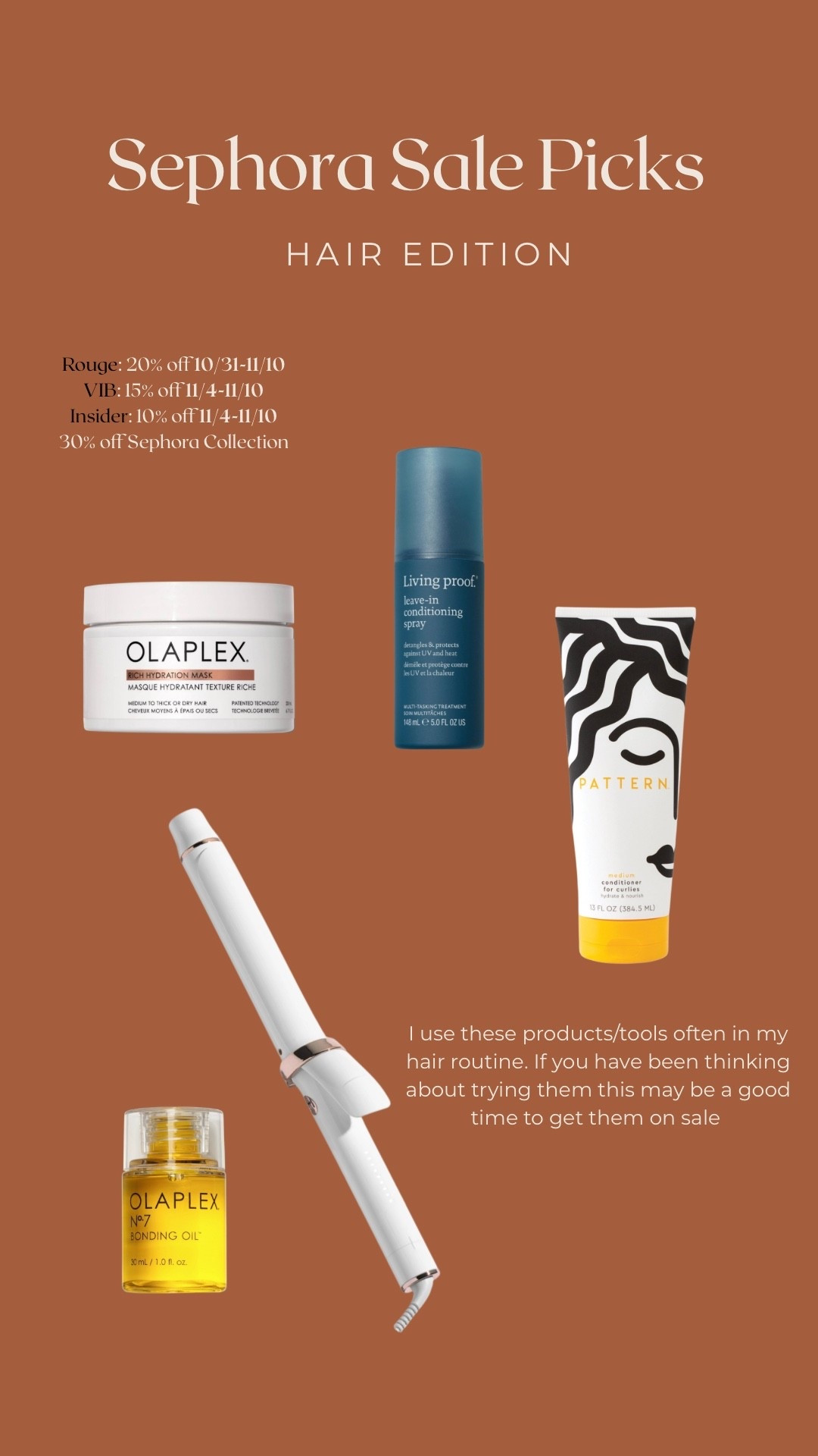 Sephora Sale Hair Picks ✨

#LTKBeauty #LTKSaleAlert #LTKHoliday