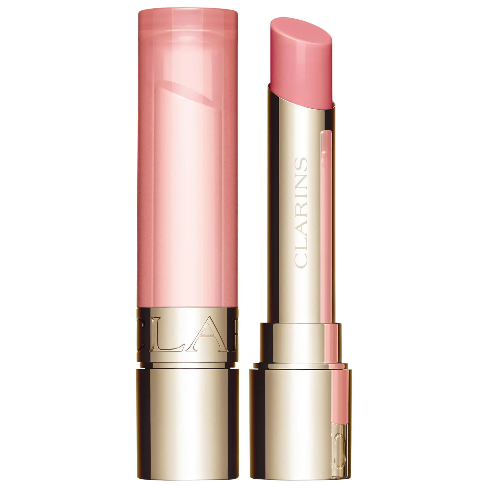 Clarins Hydrating Peptide & Plumping Lip Oil Balm Pale Pink 0.1 oz / 2.9 g | Sephora (US)