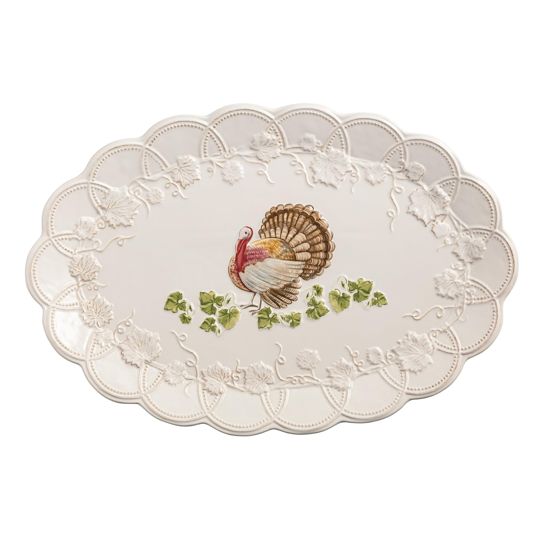 Mud Pie Thanksgiving Turkey Platter | Amazon (US)