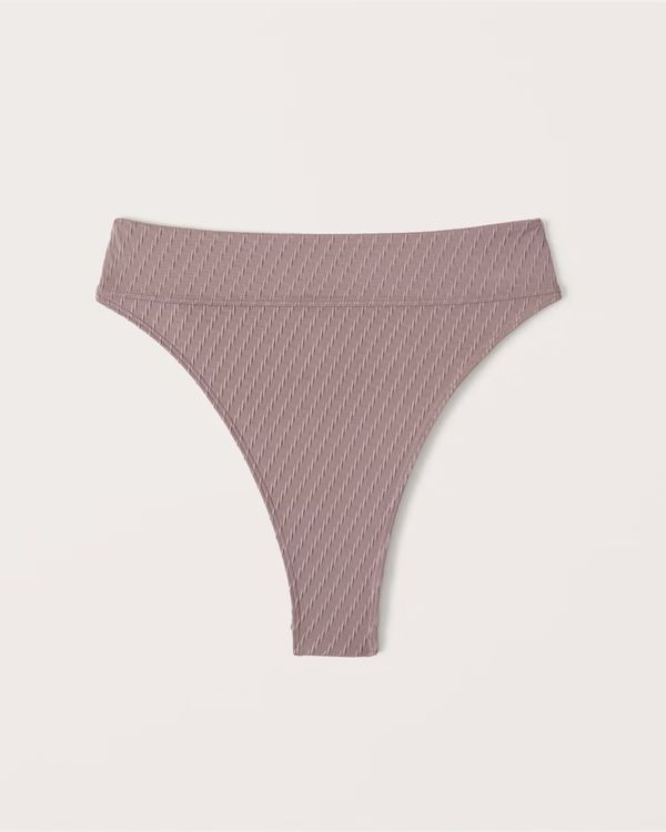 High-Waist High-Leg Cheeky Bottoms | Abercrombie & Fitch (US)