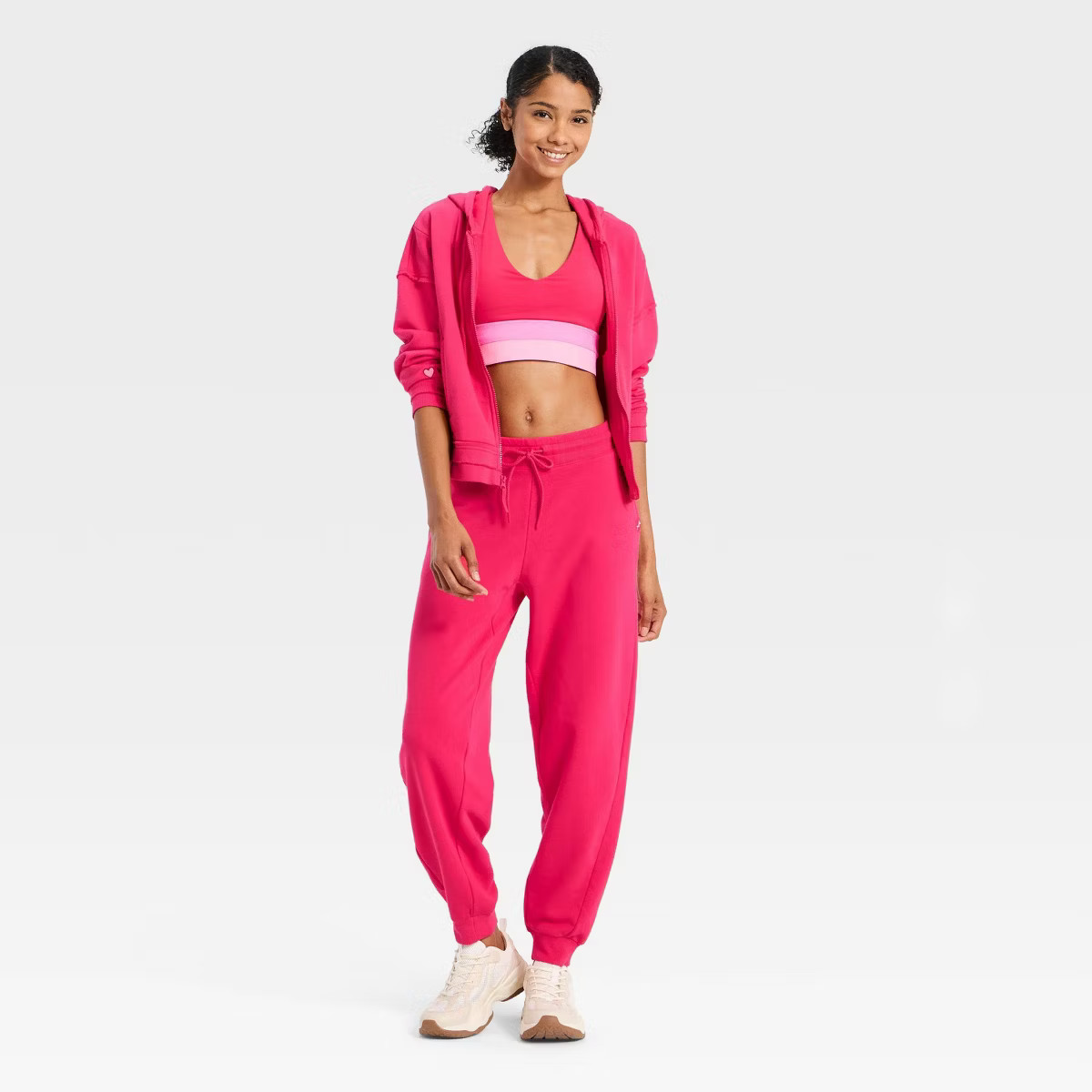 Women's French Terry Jogger Sweatpants - JoyLab™ | Target