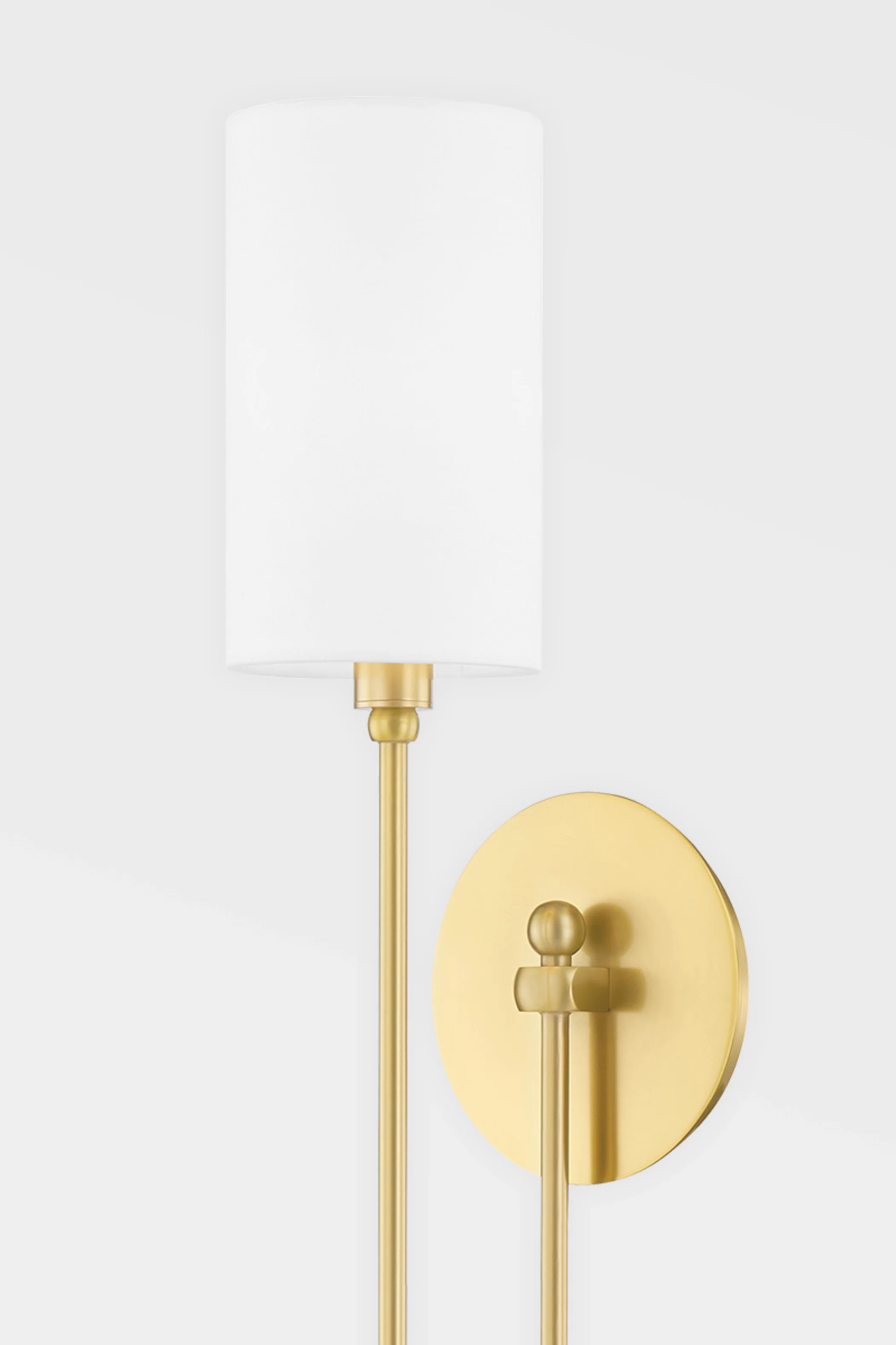 Clarissa Stainless Steel Armed Sconce | Wayfair North America