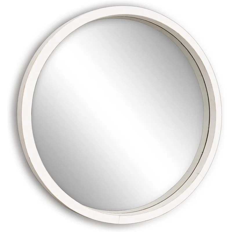 Loon Peak® Eberlein 30 Inch Hanging Round Wood Frame Decorative Mirrors,1 Pack "& Reviews" | Way... | Wayfair North America