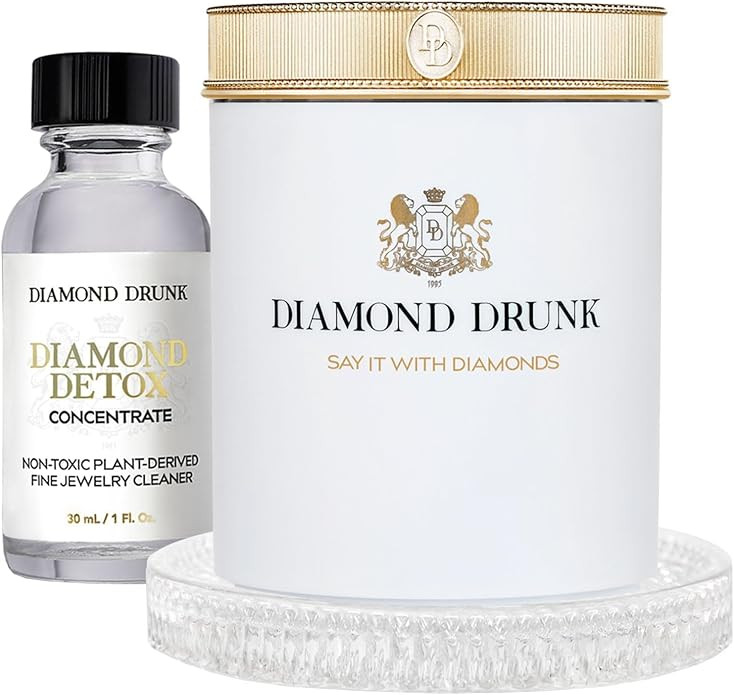 Diamond Drunk The Starter Collections - Non-Toxic, Fine Jewelry Cleaning Kit for Diamond, Gold, &... | Amazon (US)