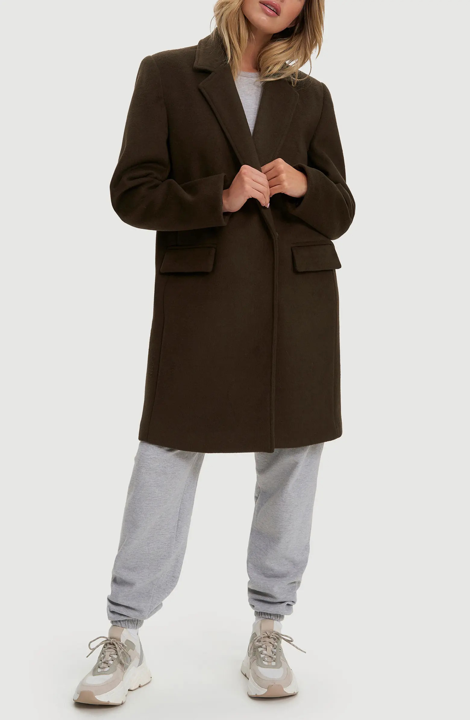 Masa Notch Collar Coat | Nordstrom Rack