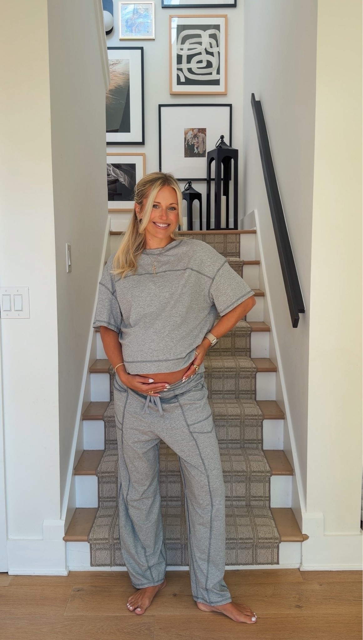 Wearing medium (36 weeks pregnant for reference)

#LTKootd #LTKSeasonal #LTKBump