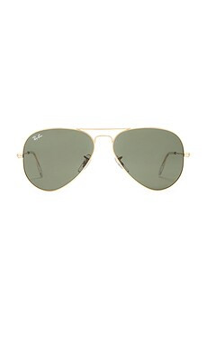 Ray-Ban Classic Aviator Sunglasses in Arista from Revolve.com | Revolve Clothing (Global)