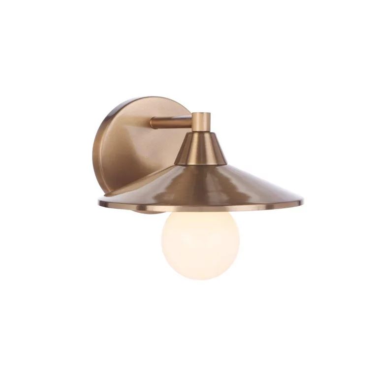 Craftmade 125081 Isaac 6" Tall Bathroom Sconce - Brass | Walmart (US)