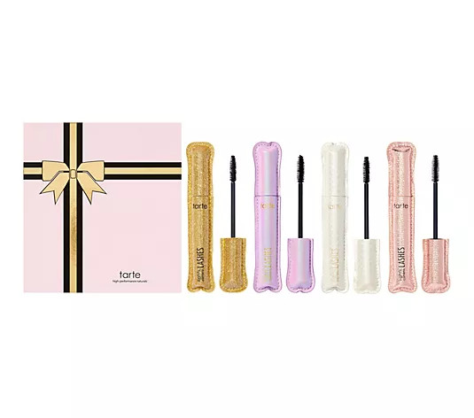 tarte Lights, Camera, Lashes 4pc Mascara Vault | QVC
