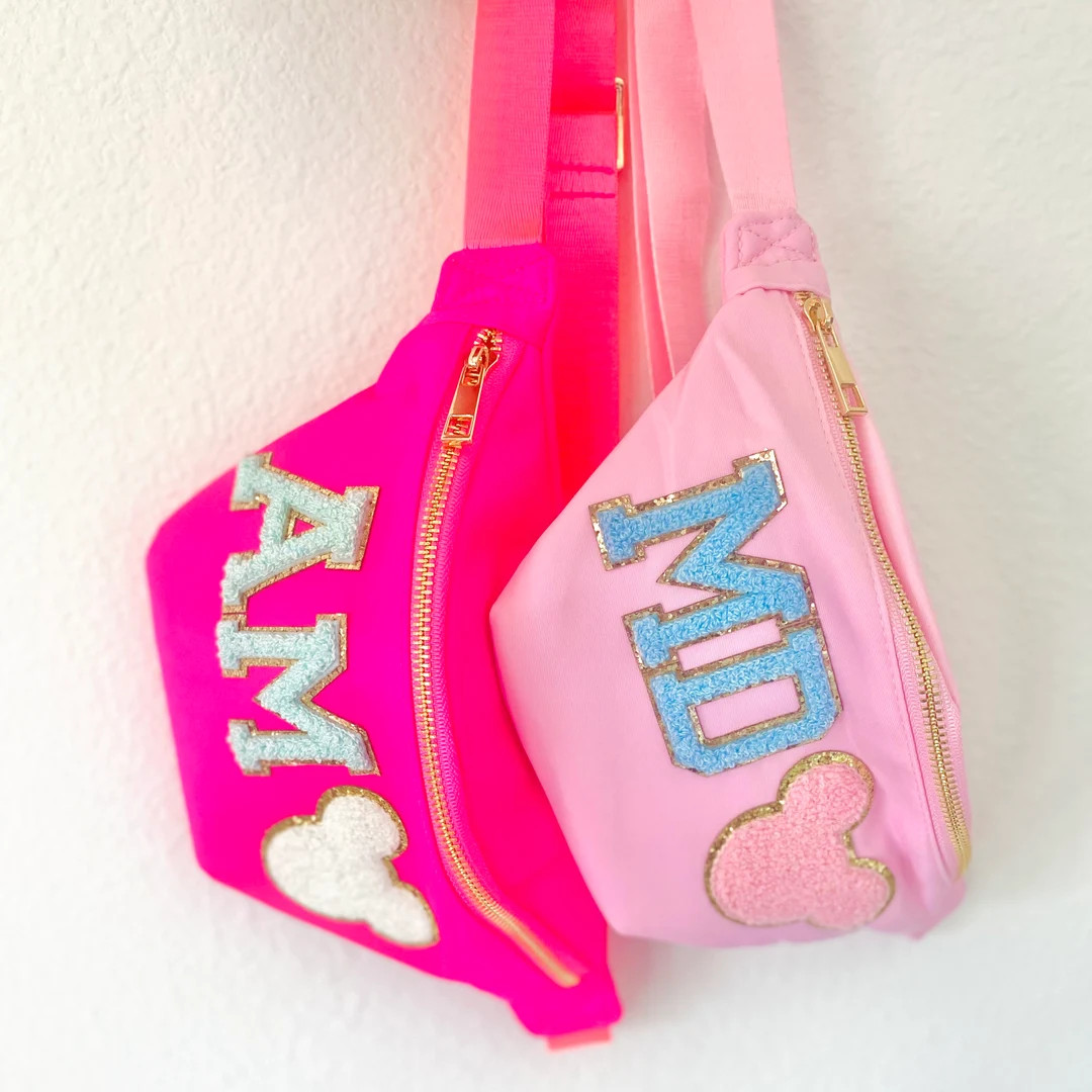 NEW Nylon Fanny Pack  Personalized Fanny Pack  Patch Bag  - Etsy | Etsy (US)