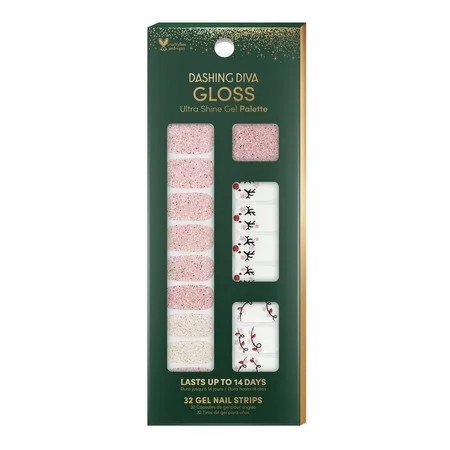 Dashing Diva GLOSS Ultra Shine Gel Palette Light Show Holiday Collection 32ct | Walmart (US)
