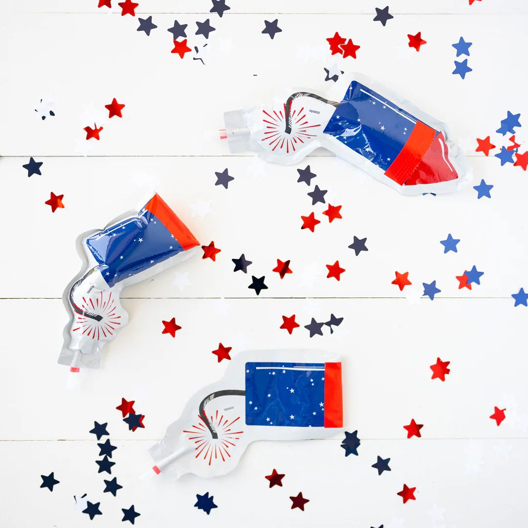 Red White & Blue Confetti Poppers | My Mind's Eye