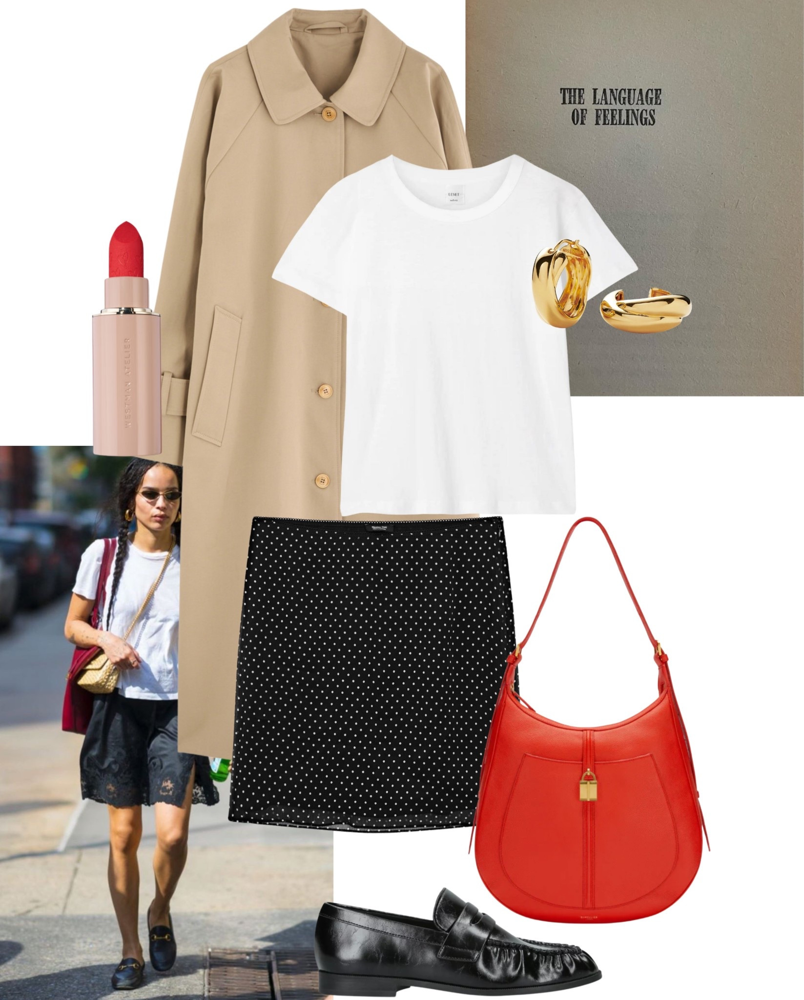 Zoë Kravitz inspired Outfits

Summer | polkadot | celebrity | bag | trench | loafers | Wishlist | July | city 

#LTKuk #LTKsummer #LTKeurope