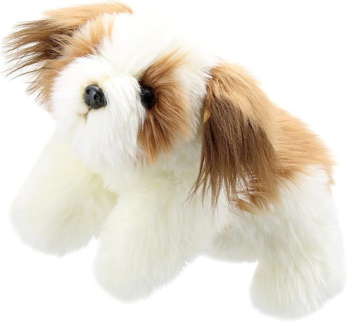 The Puppet Company Full-Bodied Animal Hand Puppets Brown & White Dog | Amazon (US)