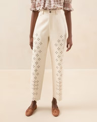 Demi Embroidered Pant | Loeffler Randall