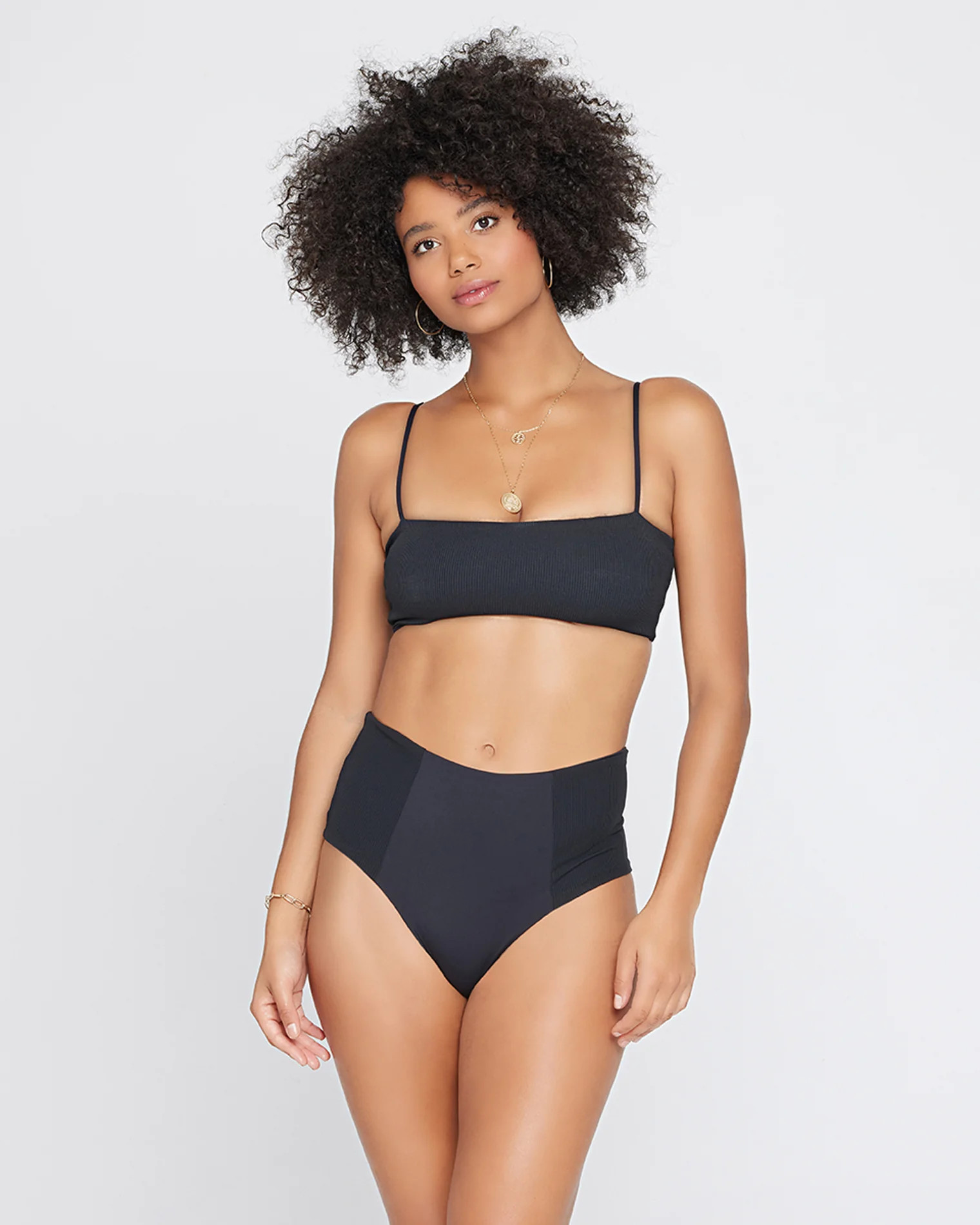 ribbed rebel bikini top | L*Space