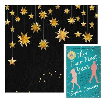 NYE ✨✨✨🎉🪩
… some perfect golden stars (that still show delivery before Sunday night!) and a cute, NYE-set read that I loved in last years! ✨✨✨

#LTKSeasonal #LTKHoliday