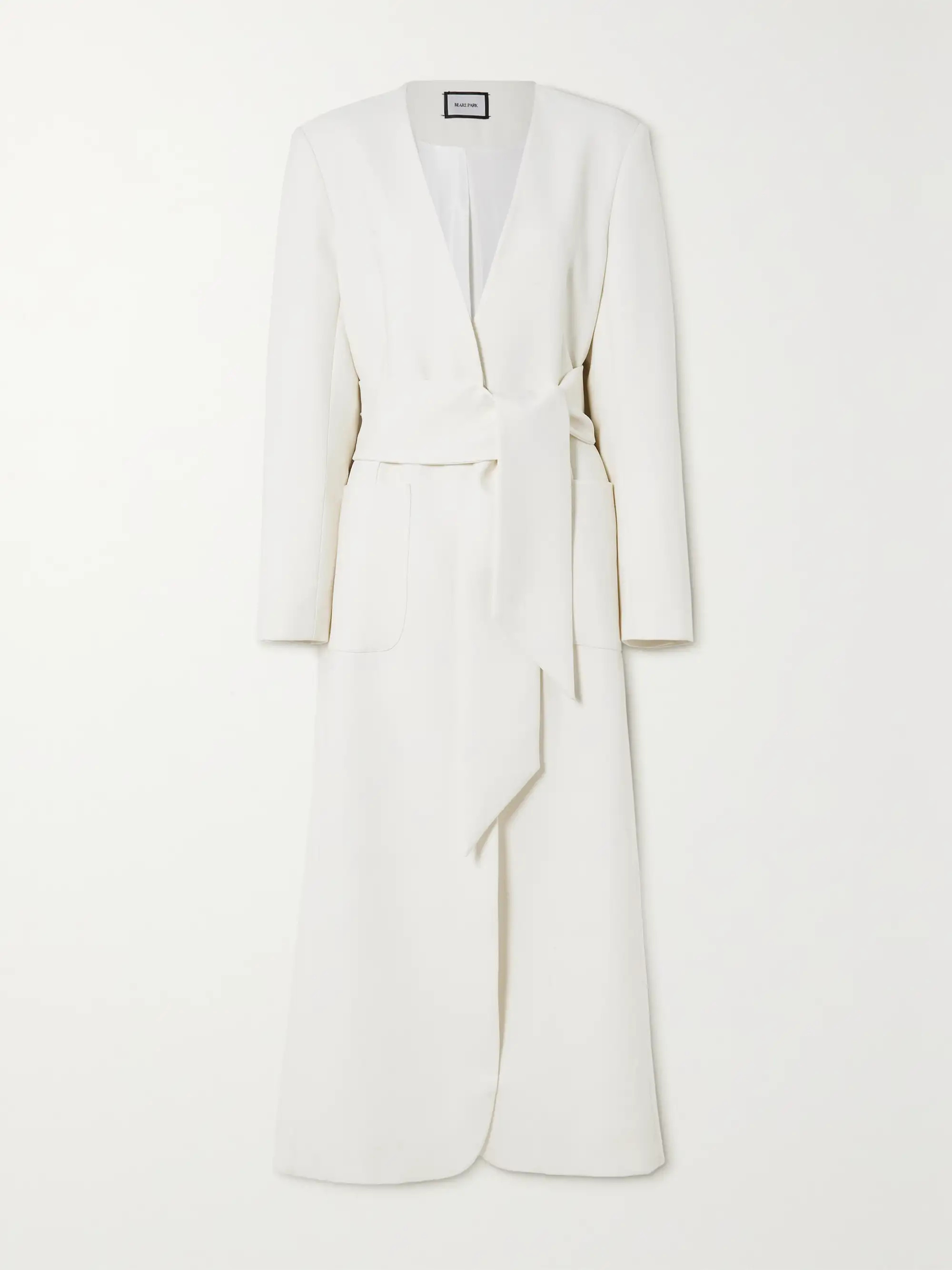 Wool wrap coat | NET-A-PORTER (US)