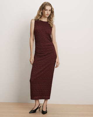 Charissa Lace Midi Dress | Veronica Beard