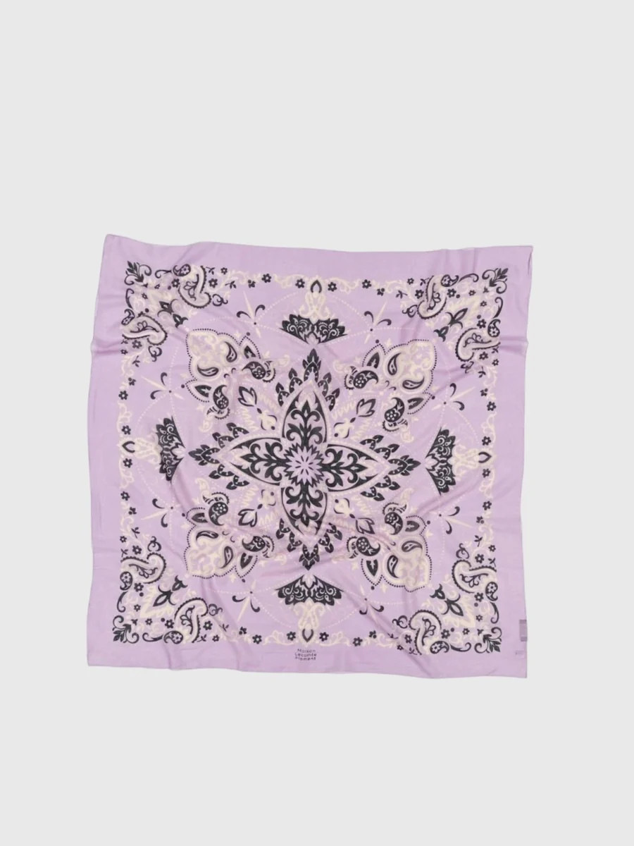Maison Lecomte Flament Bandana Cotton Scarf | Saint Bernard