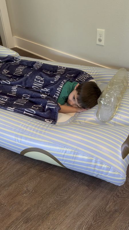 Best Toddler travel sleeping hack EVER! This inflatable convertible car bed from FunBoy blows up in 5 minutes. It’s comfy, portable, functional and did I mention- fun?! This would be a great gift for a toddler boy or girl! 

#LTKkids #LTKtravel #LTKfamily