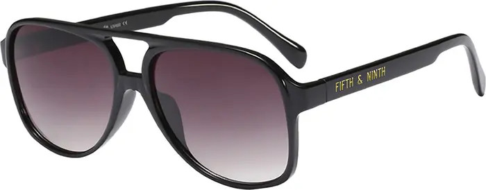 Kingston Aviator 60mm Oval Sunglasses | Nordstrom