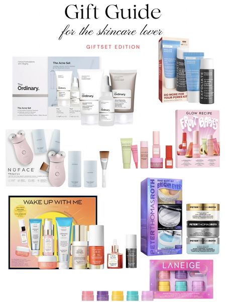 Gift ideas for the skincare lovers 

#LTKCyberWeek #LTKGiftGuide #LTKHoliday