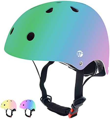 JeeFree Color Gradient Adjustable Helmet for Toddler Kids Youth Boys Girls.Skateboard Bike Helmet... | Amazon (US)