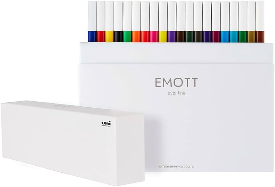 Emott Fineliner Pen Set #1, 40-Colors, Assorted | Amazon (US)