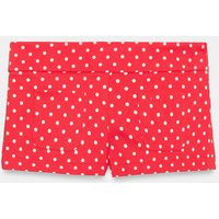 Zara - Mini Pocket Shorts - Red / White - M - Woman | Zara UK