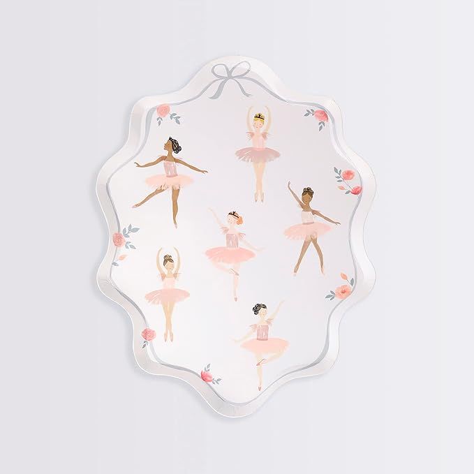 Meri Meri Ballerina Plates (Pack of 8) | Amazon (US)