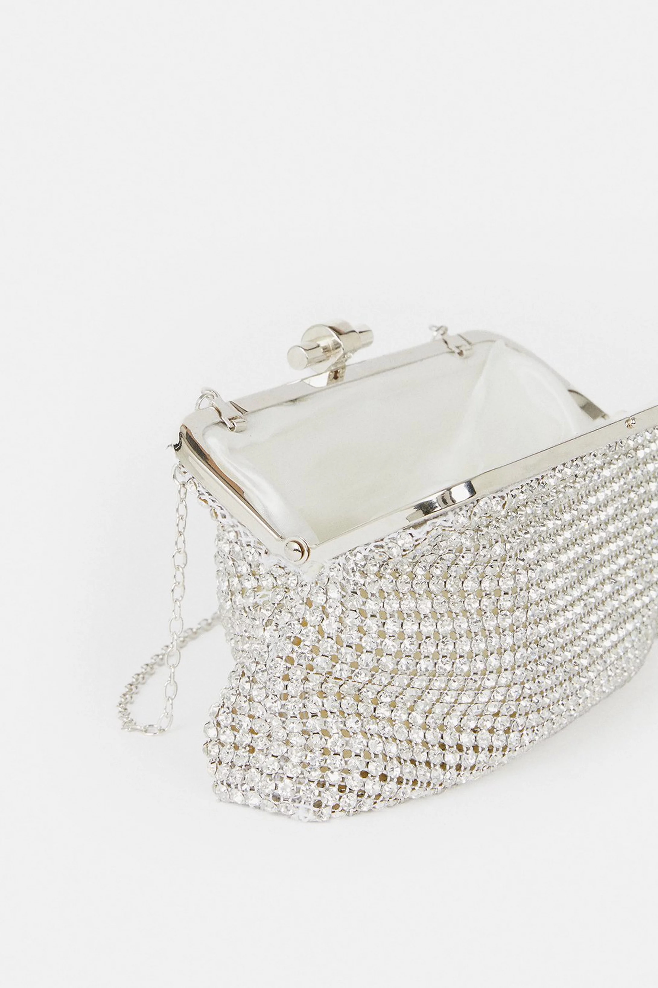Rhinestone Clutch Bag | Karen Millen UK + IE + DE + NL