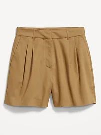 Extra High-Waisted Taylor Trouser Shorts -- 5-inch inseam | Old Navy (US)