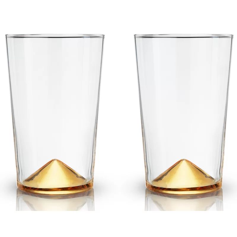 Belmont 14 oz. Drinking Glass (Set of 2) | Wayfair North America