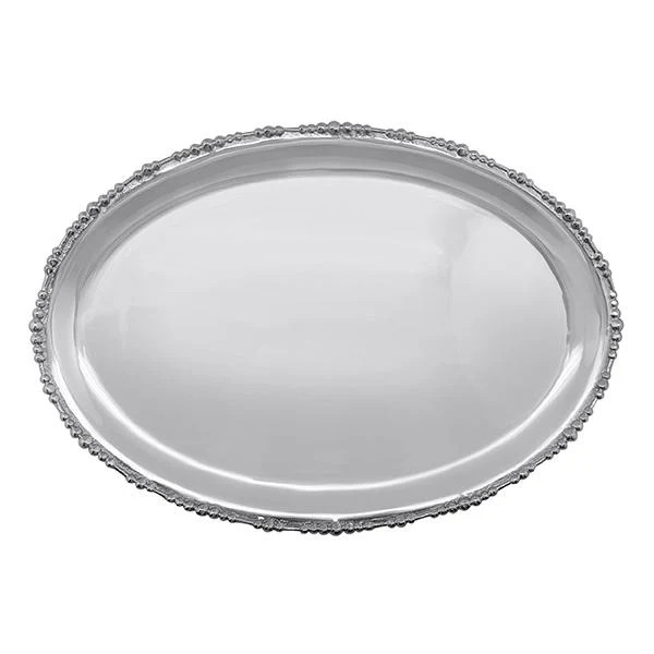 Pearl Drop Oval Platter | Mariposa