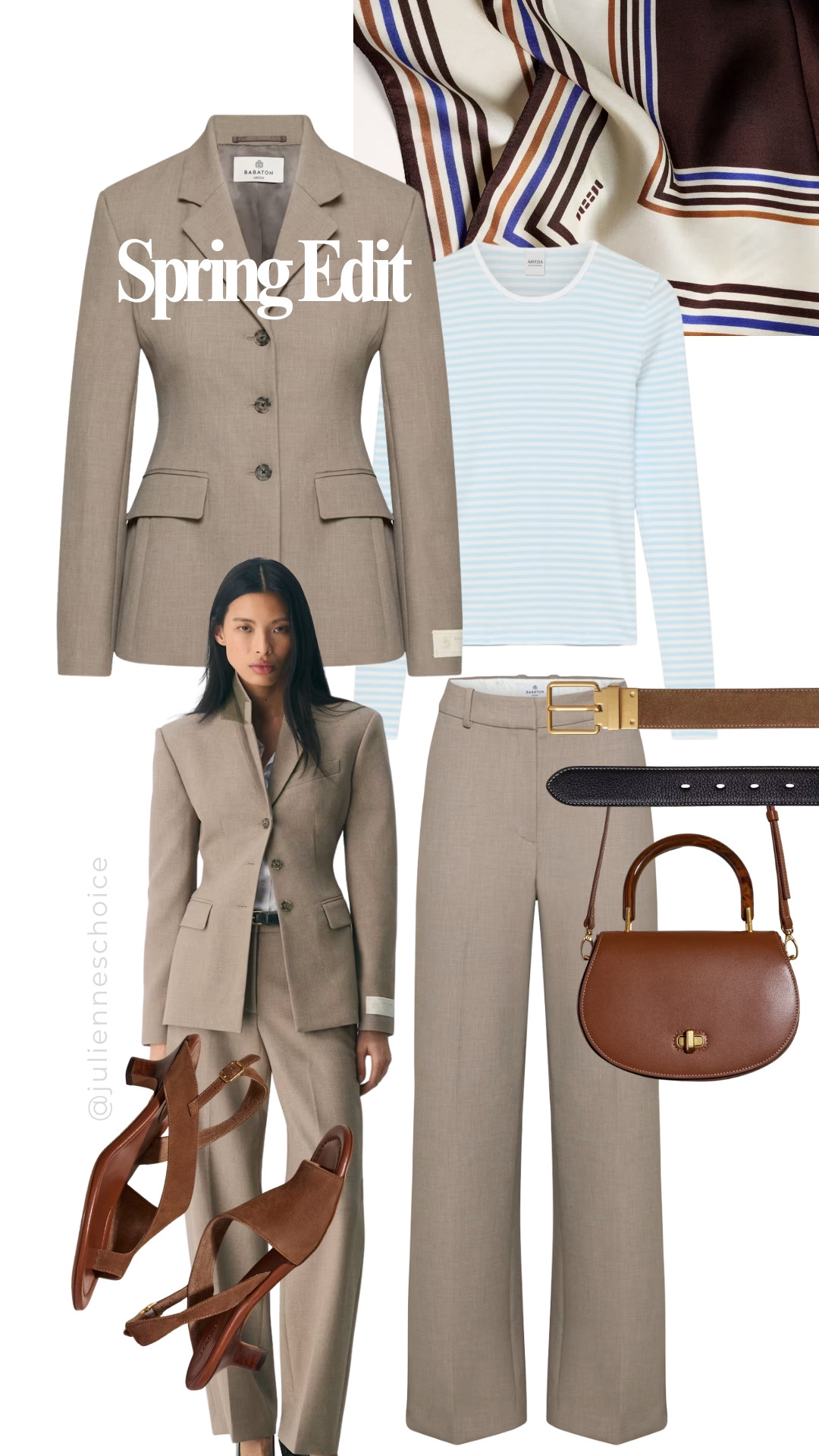 Clean tailoring + soft neutrals = effortless spring luxury✨julienneschoice 

#springoutfits #quietluxury #minimalstyle #springstyle #outfitinspo #capsulewardrobe  

 #LTKootd #LTKSeasonal #LTKWorkwear