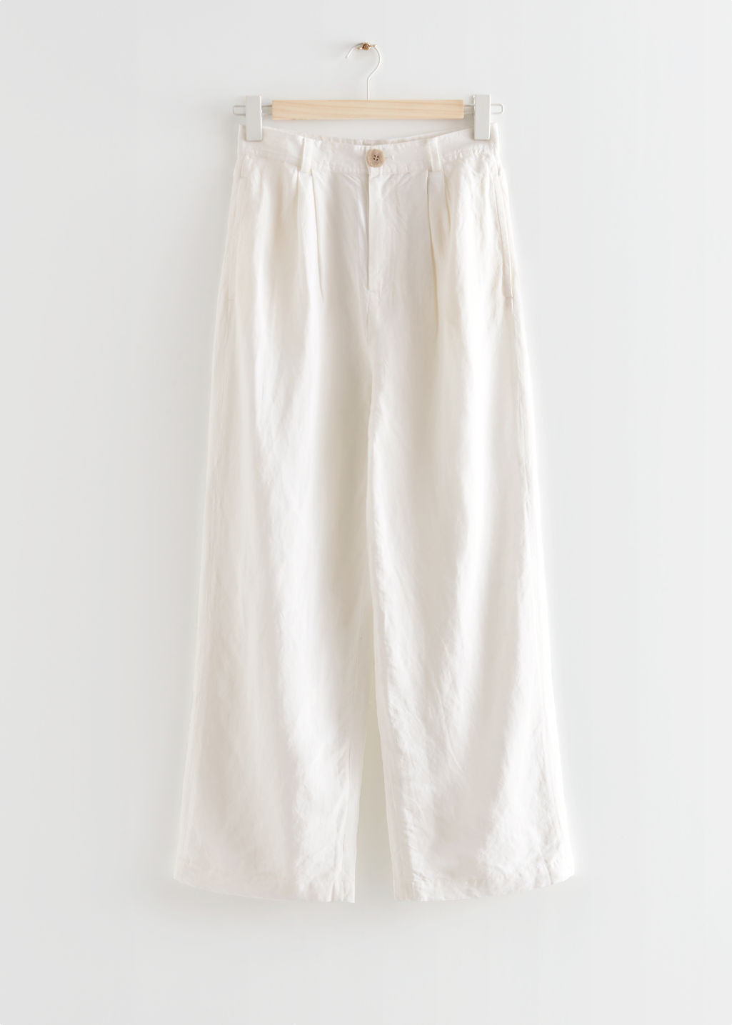 Wide Trousers - White | & Other Stories (EU + UK)
