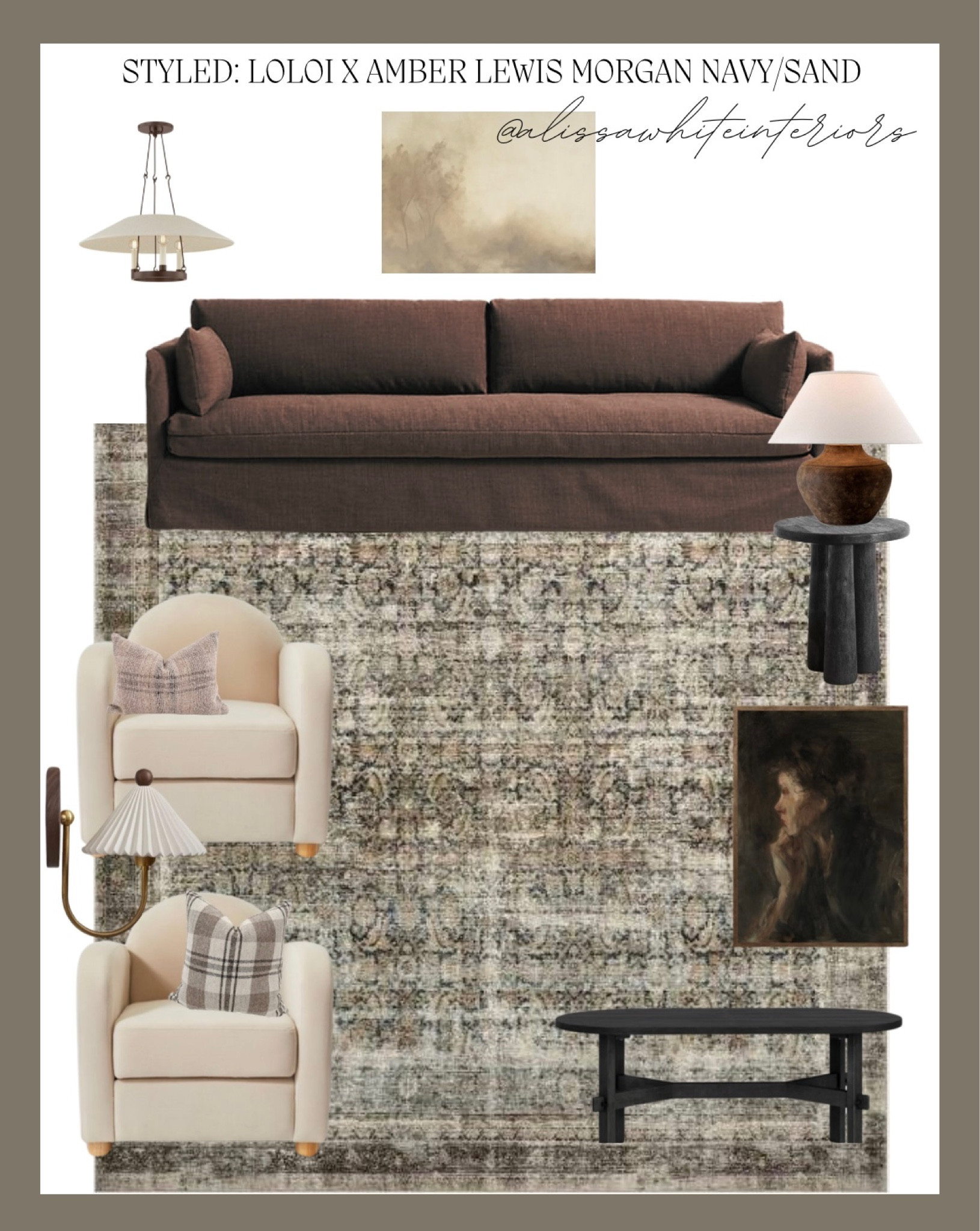 Styled: Loloi x Amber Lewis Morgan Navy/Sand Rug 

#LTKMostLoved #LTKfindsunder100 #LTKhome