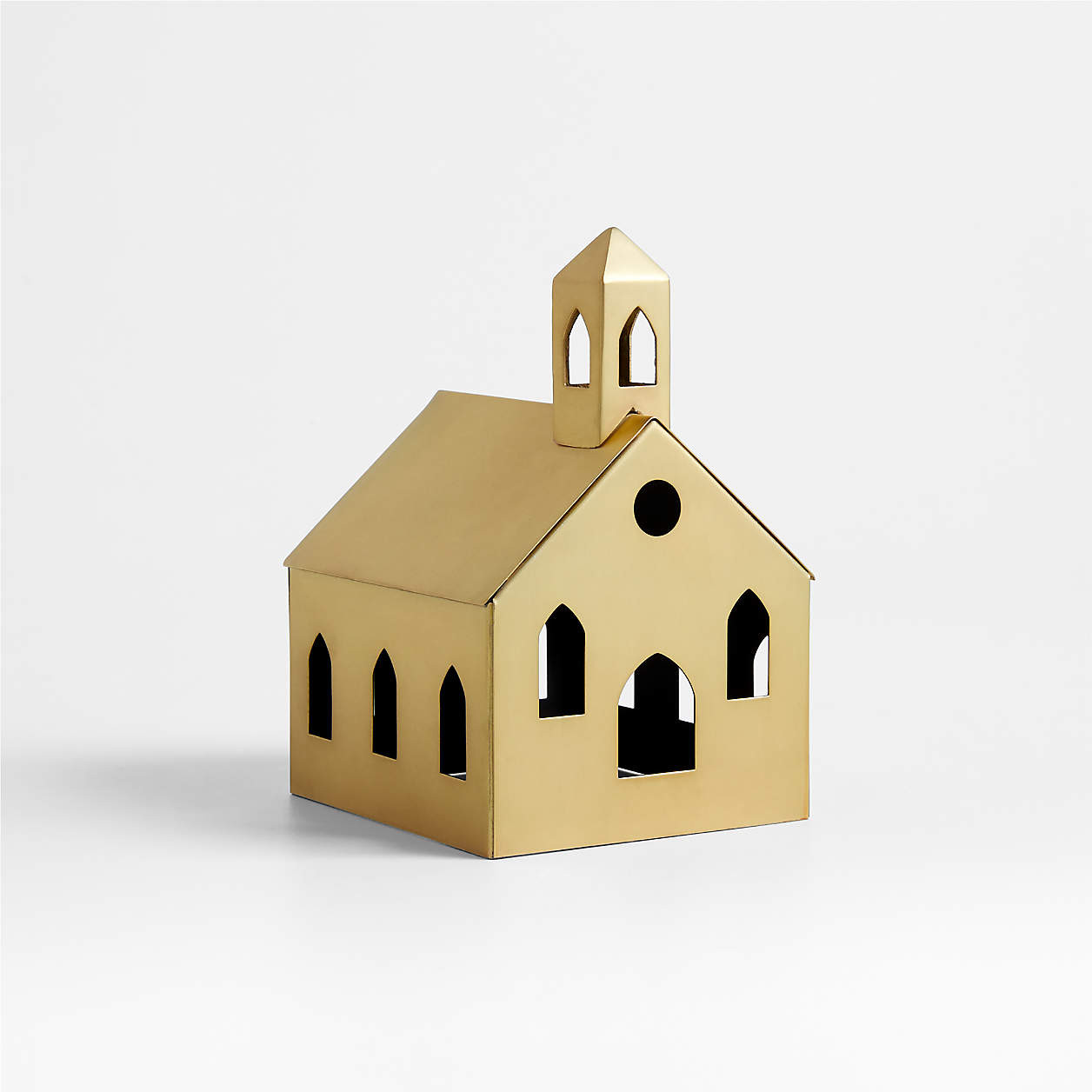 Brass Finish Holiday Farmhouse + Reviews | Crate & Barrel | Crate & Barrel