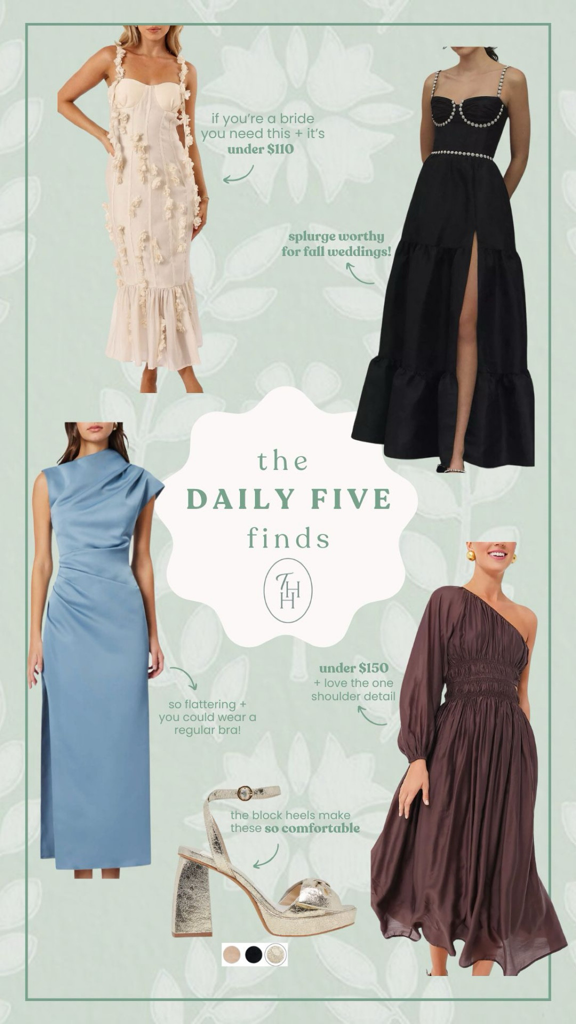 8/8 Daily 5 wedding guest dress finds 🤍

#LTKWedding #LTKSeasonal #LTKStyleTip