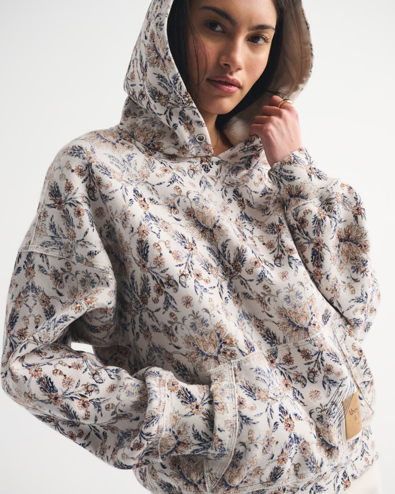 High Rise Sunday Wide Leg Sweatpant | Abercrombie & Fitch (US)