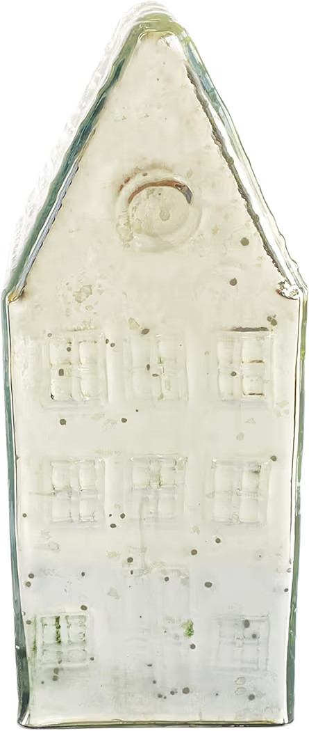 Creative Co-Op Mercury Glass House Decoration, Silver | Amazon (US)
