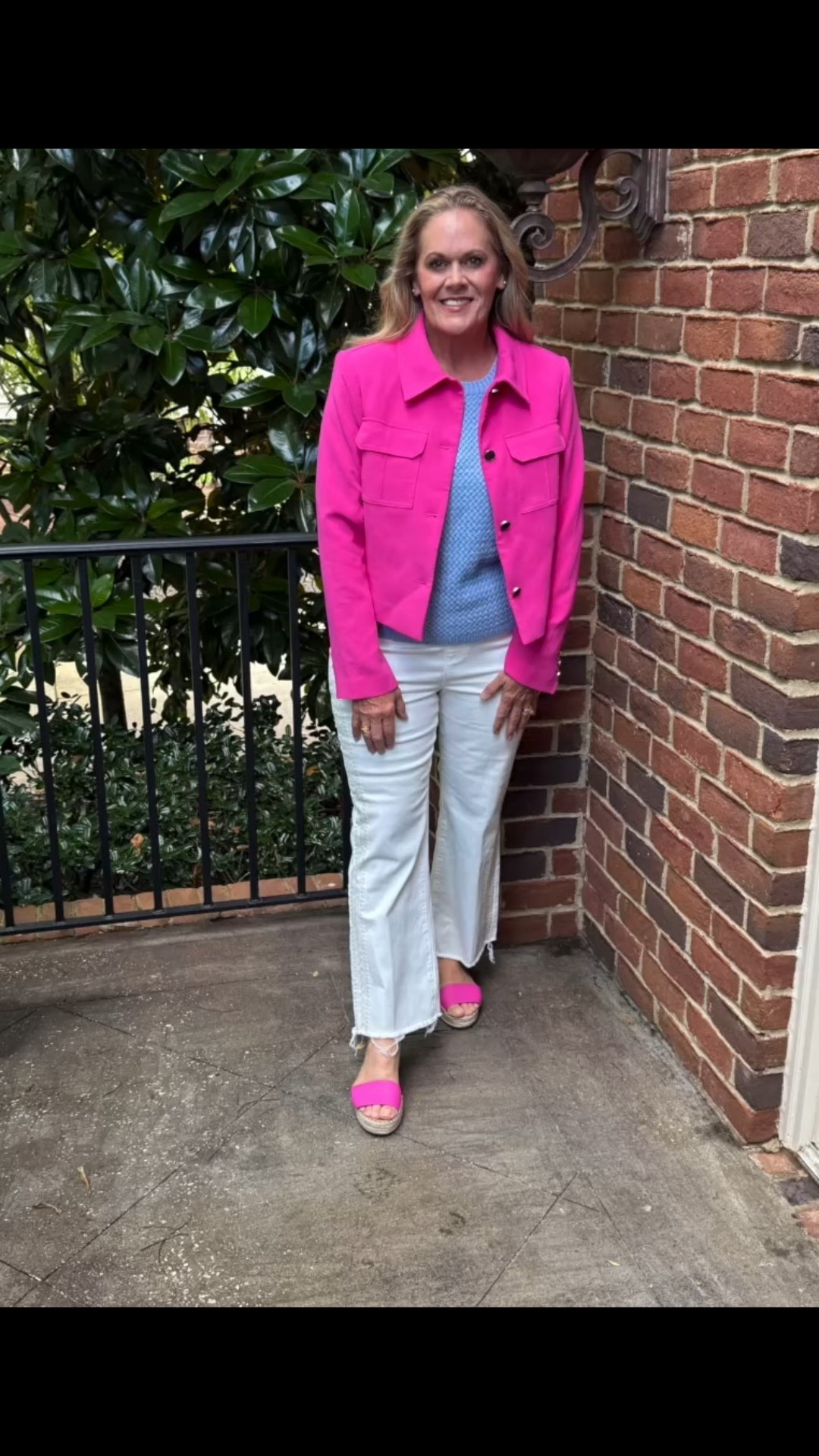 Bright Summer Colors for Bright Summer Days!
The detailed stitching on the pants really sets them apart.
Pairing this jacket with the perfect shoes!


#LTKShoeCrush #LTKStyleTip #LTKSeasonal