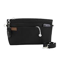 D.DUO Bag Organizer Insert, Shoulder Bag, Tote Organizer Insert with Adjustable Bag Strap, Waterp... | Amazon (DE)