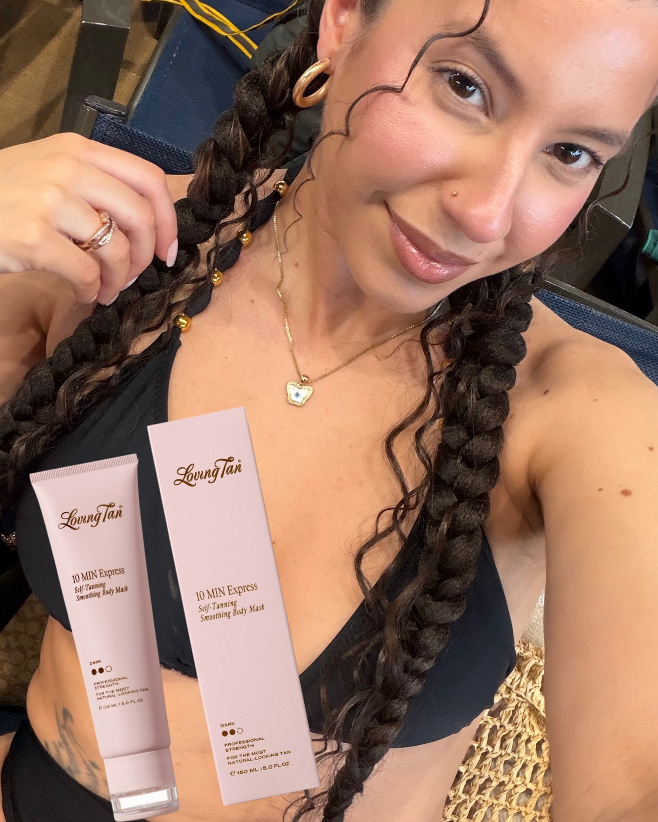10 minute express tanning actually! So easy & fast. Didn’t leave any streaks or leave me orange 🙌🏼 officially found an amazing self tanner!! 

#LTKgrwm #LTKmomlife #LTKFestival