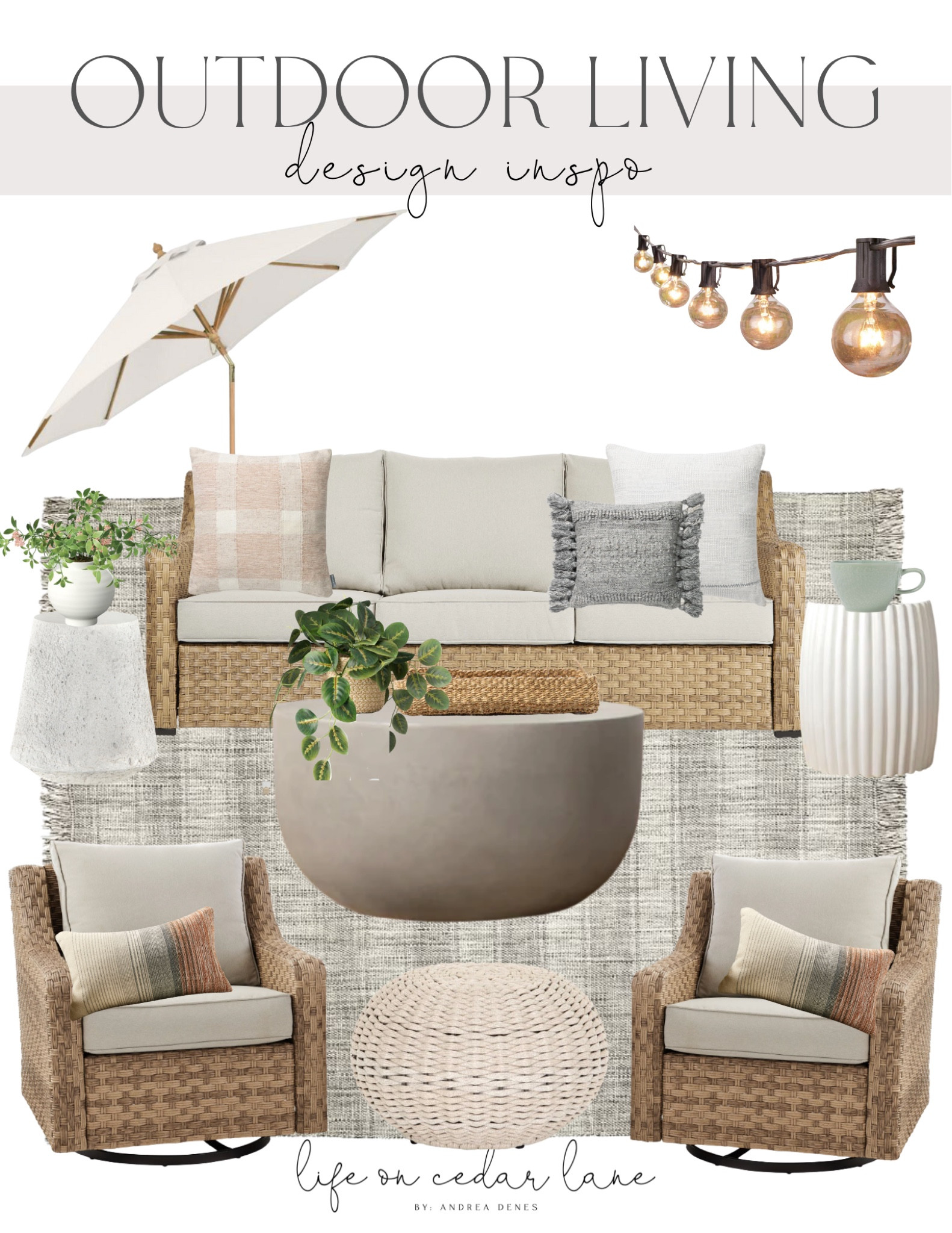 Outdoor Living- Design Space! This gorgeous patio set is such a pretty find from Walmart and affordable too! Snag this set now for a patio refresh!

#outdoorfurniture #frontporchchairs #patiofurniture #outdoordecor



#LTKhome #LTKsalealert #LTKunder100